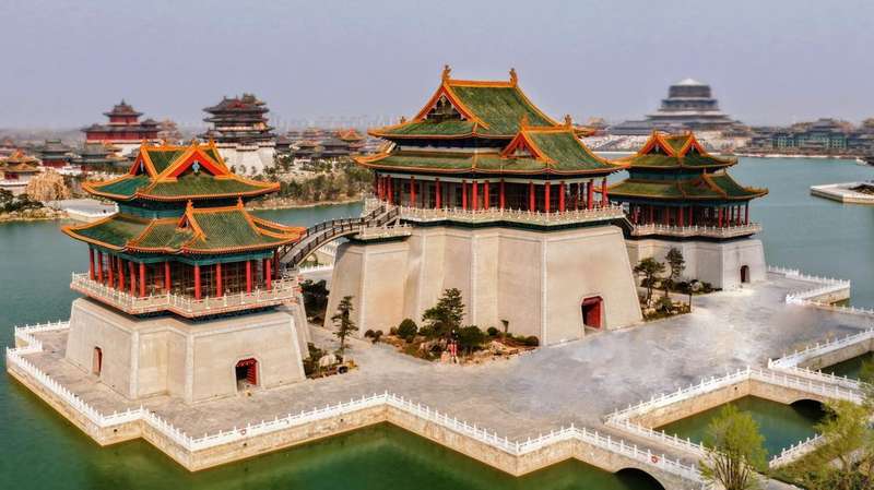  【建筑考古】1:1复刻大唐礼制：总章明堂如何从史料走向现实 文化旅游