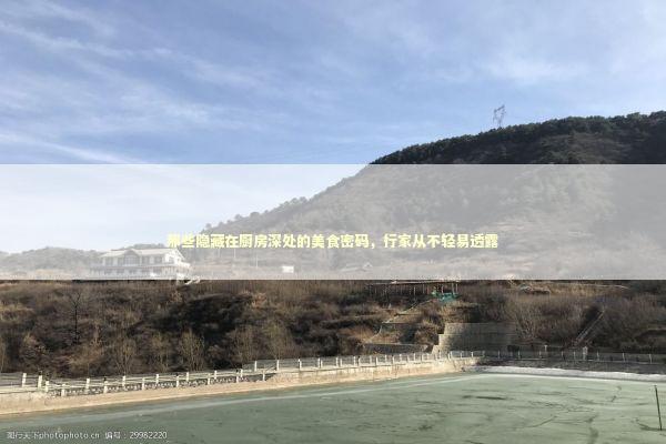那些隐藏在厨房深处的美食密码，行家从不轻易透露